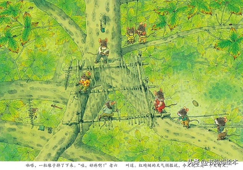 中秋与月亮绘本故事图片,中秋节的晚上我想对月亮许愿绘本