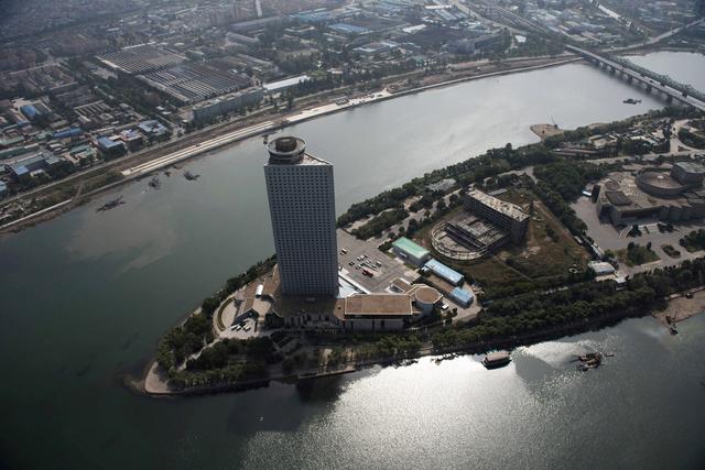 朝鲜摩天大楼,朝鲜高楼的视频