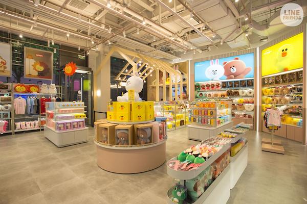 linefriends成都远洋太古里店,成都太古里linefriends实体店
