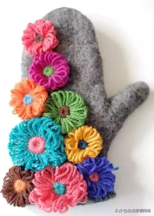 0-6个月的手套编织教程,冬季保暖简约手套编织视频教程