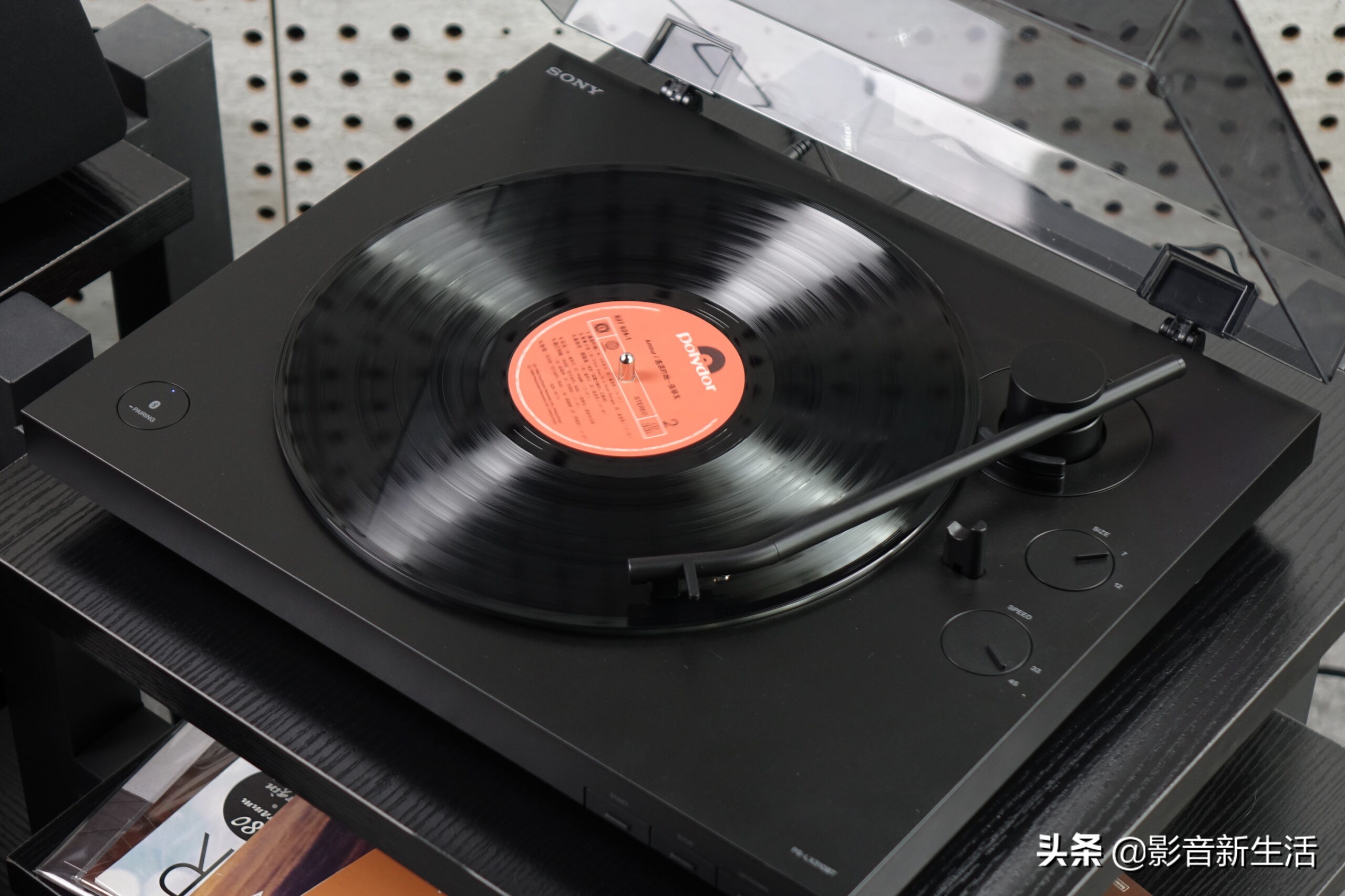 索尼ps-lx310bt唱片机评测,索尼ps-lx310bt电唱机操作视频