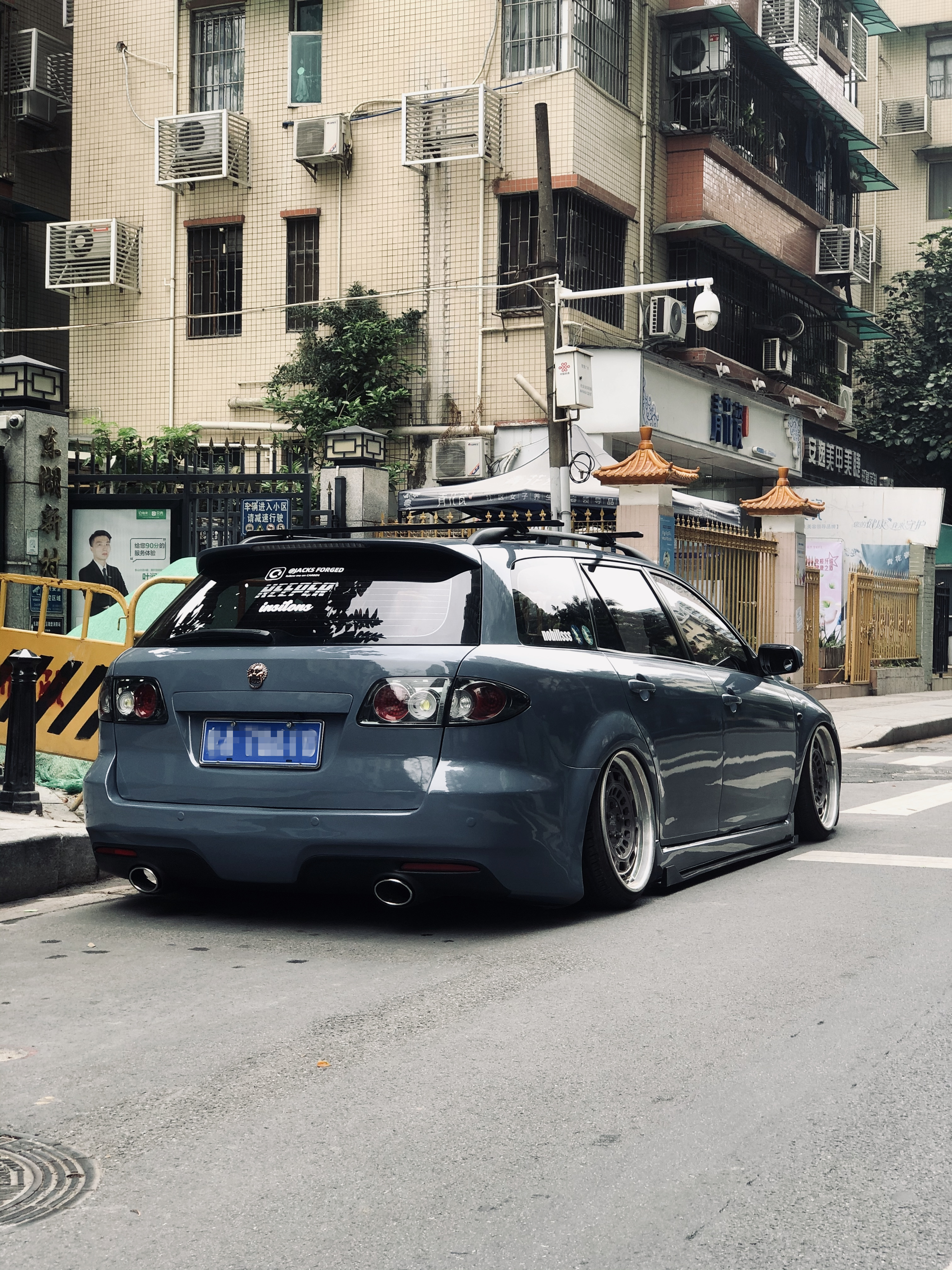 马自达6改装mps包围视频,马自达6改mps比原车宽吗