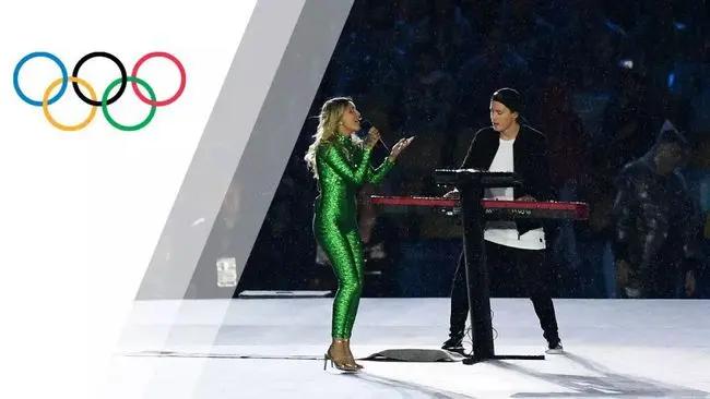 奥运会、欧洲杯现场的DJ身影