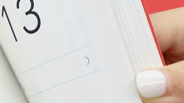 2021日历手账,最美手账