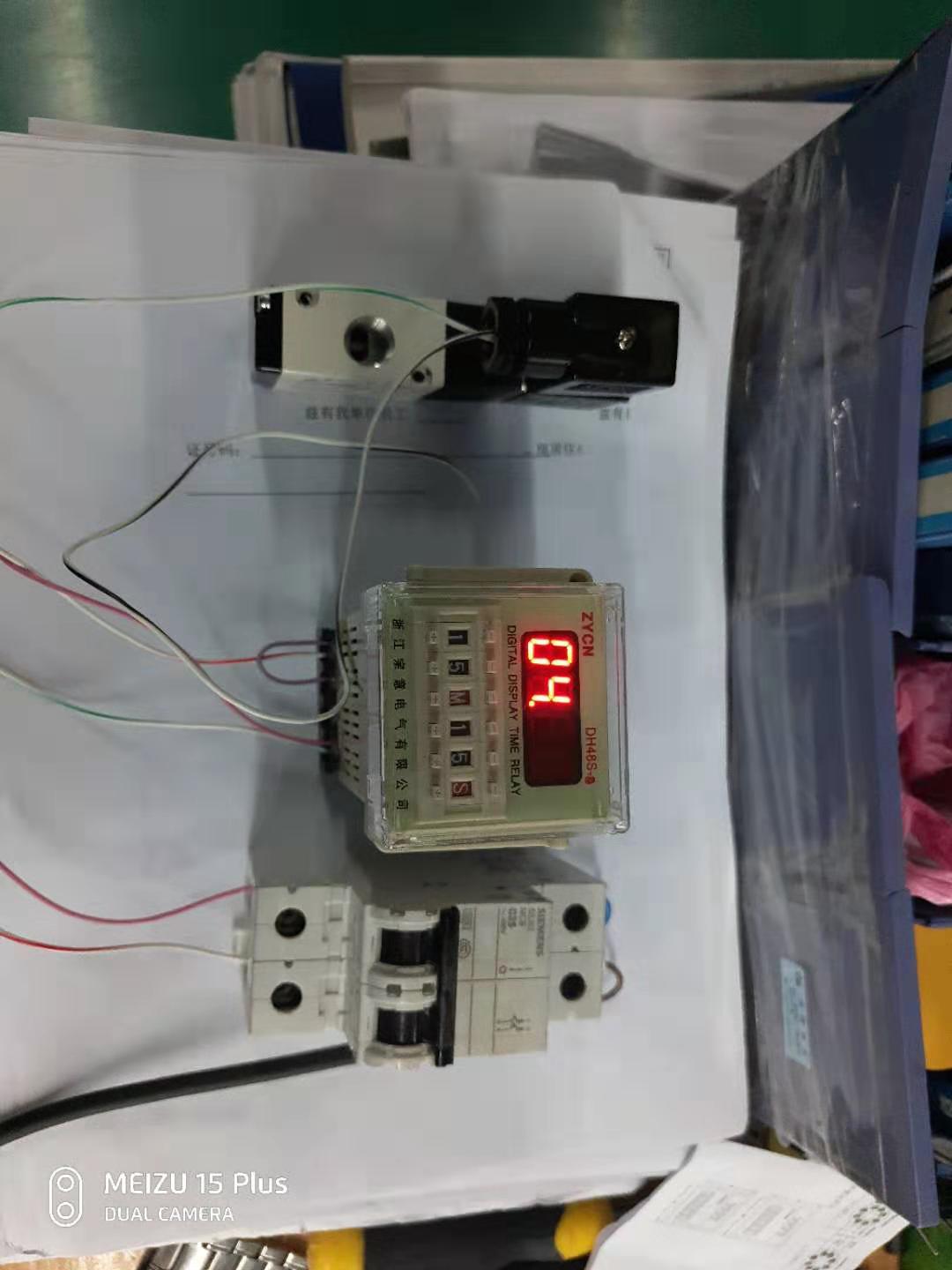 2个时间继电器控制2个电磁阀图解,时间继电器控制电磁阀反复通断