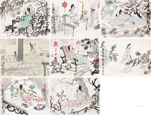 秦淮八绝诗词与简介大全集,苏先生秦淮八艳诗词