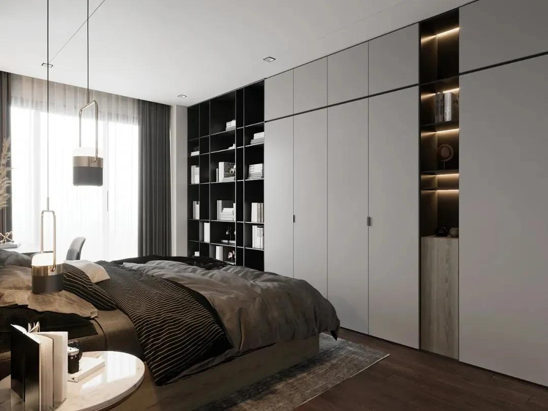 100种创意衣柜,30款小卧室衣柜设计