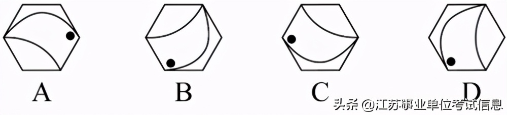行测练习之图形推理时针旋转考点,江苏行测平移和翻转
