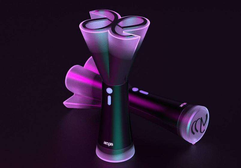 aespa粉丝设计应援棒,aespa为啥没有团粉