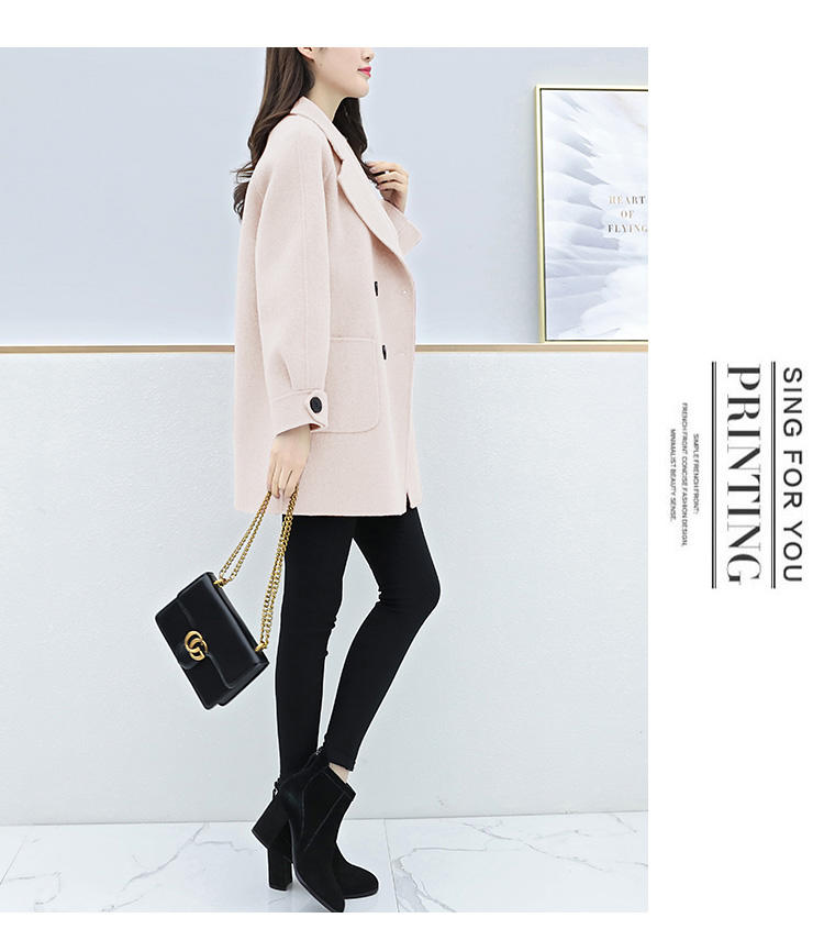 呢子韩版双面大衣旗舰店,女童呢子大衣韩版爆款