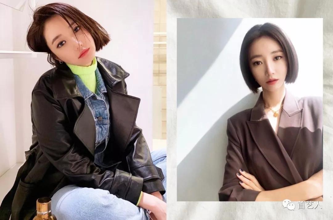 短发女神高俊熙发色,高俊熙短发发型图片