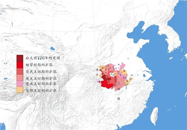 被称为南蛮的楚国是如何崛起的,楚国是怎么变弱的
