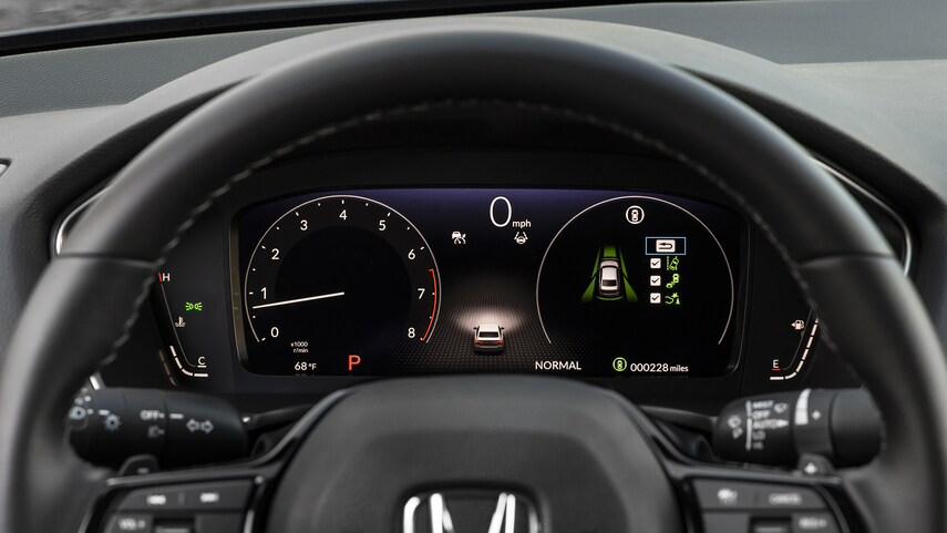 思域对比雅阁试驾,国外试驾本田思域1.0t