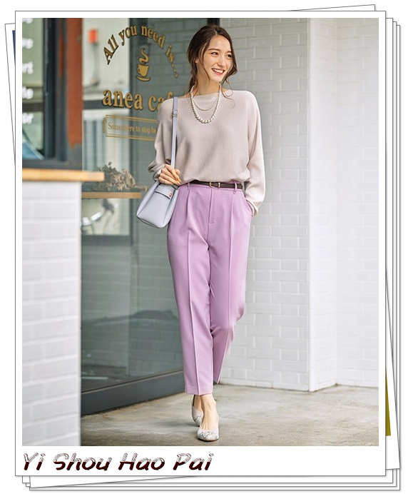 夏季穿搭马卡龙色,马卡龙色系穿搭look