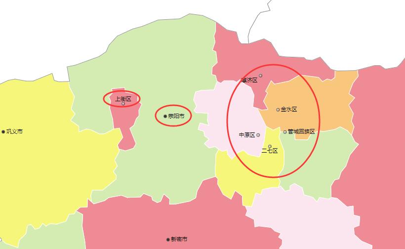 河南郑州距开封市有多远,郑州上街区属于郑州还是荥阳