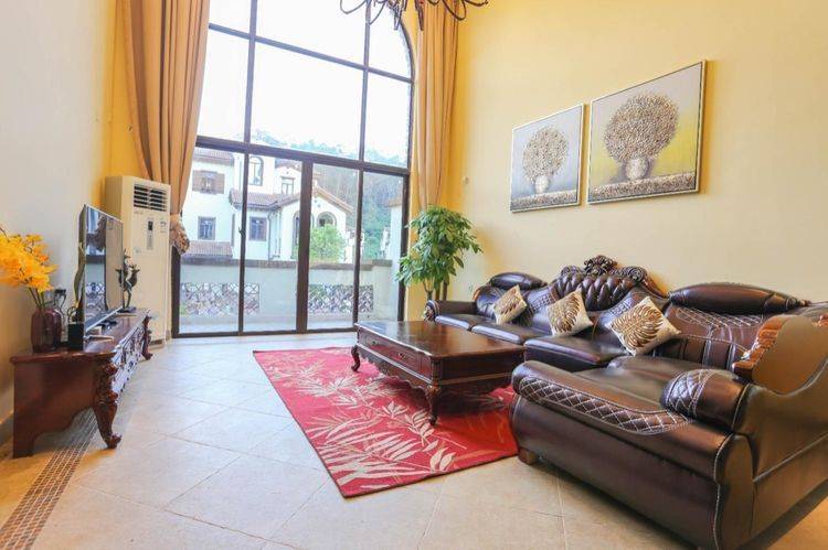 南昆山下“世外桃源”广东“避霾圣地”6房别墅,泡温泉,唱K烧烤