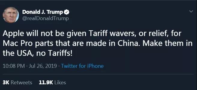 美国苹果生产线到中国,苹果进入中国市场要不要关税