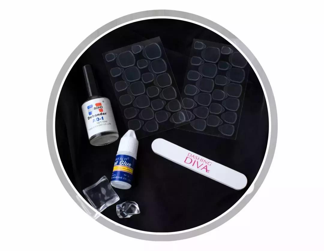 抖音网红脚趾美甲贴,抖音美甲贴甲片