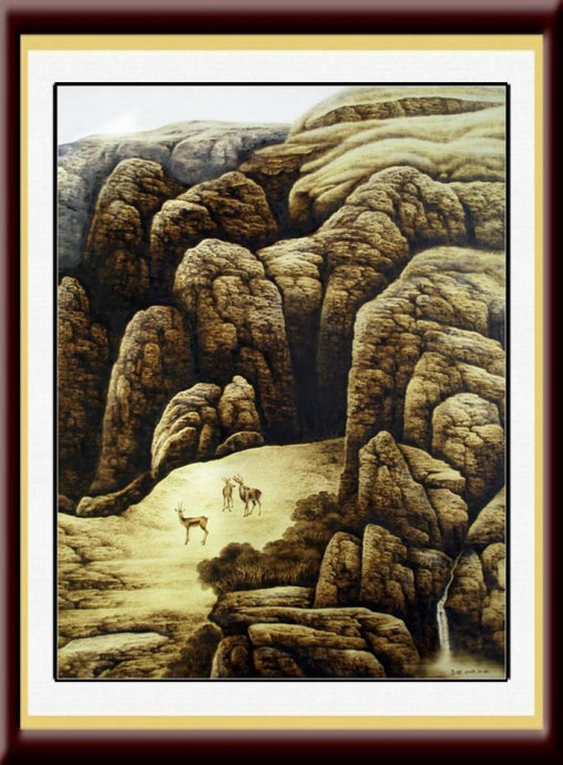 中国烙画艺术作品,民间烙画高手作品