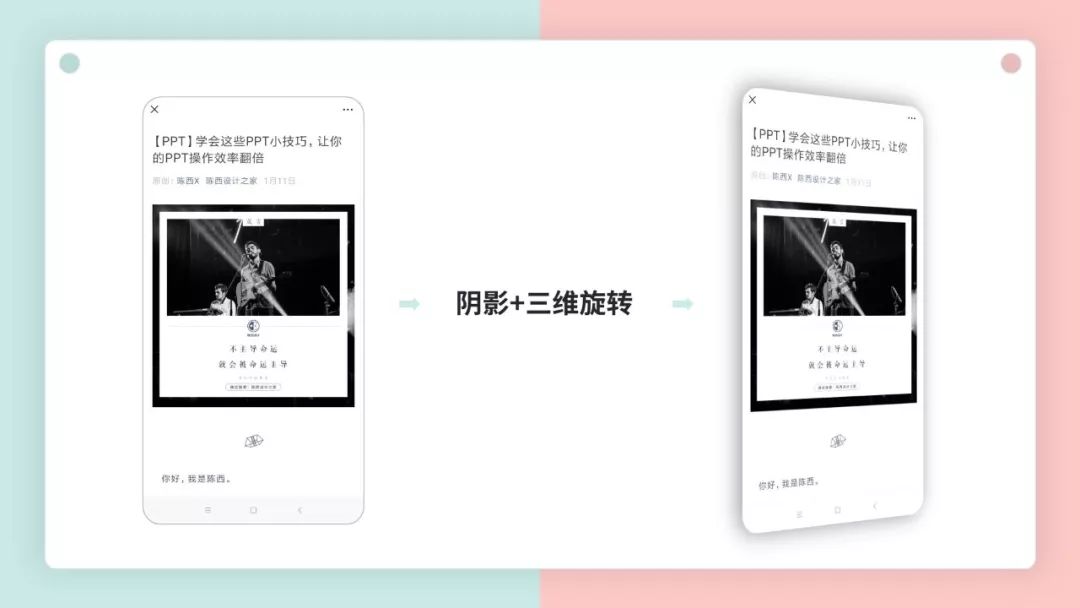 如何在ppt做出来平移和旋转演示图,ppt利用形状绘图