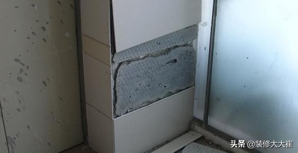 卫生间墙砖空鼓松动脱落修复神器,墙砖50%空鼓装修公司怎么处理
