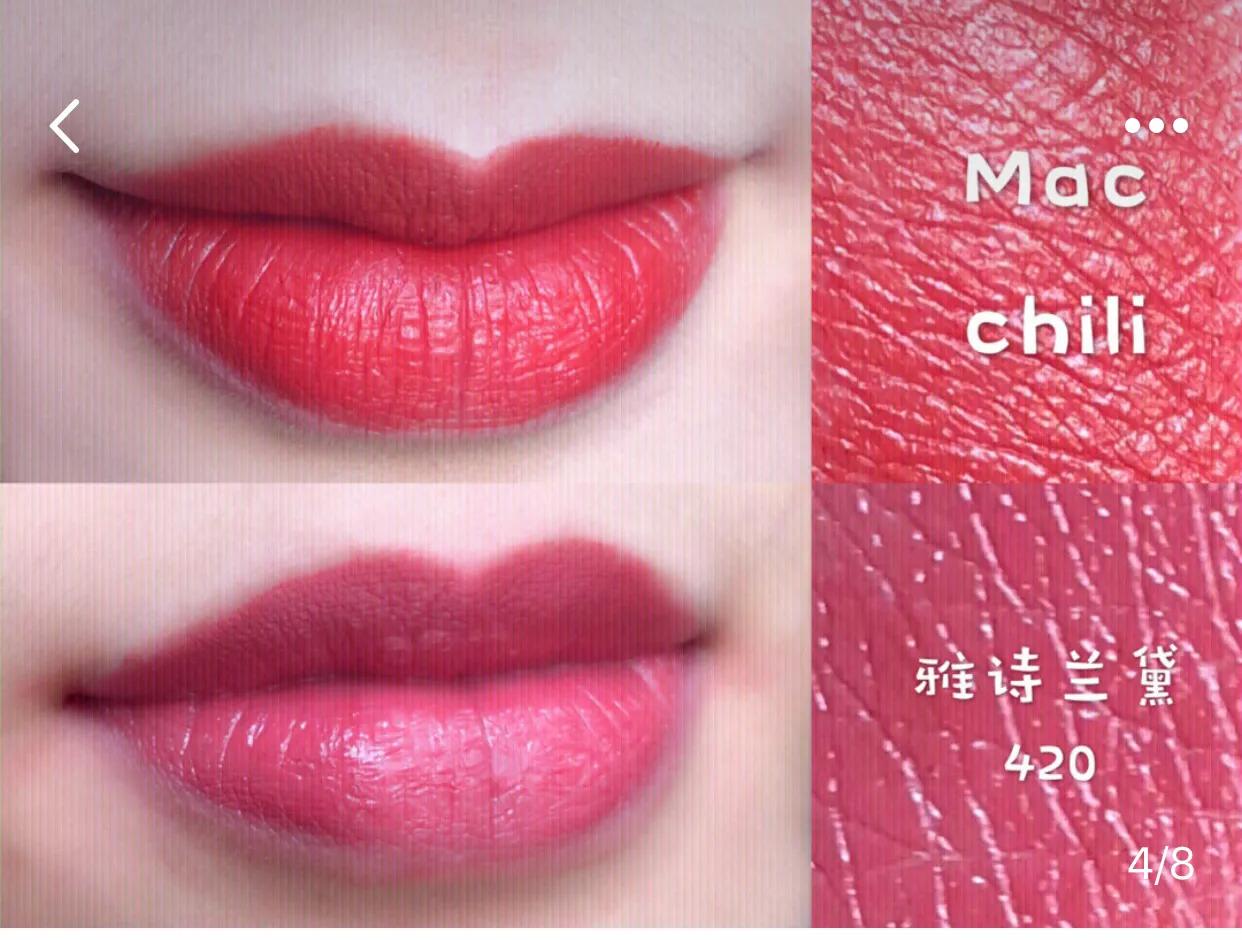 好看又实用的口红试色,女生一定要拥有的七支口红试色