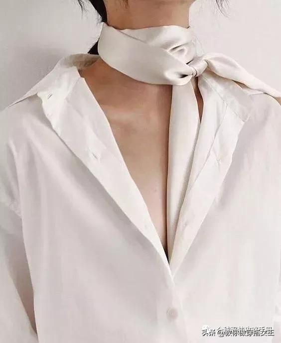 长丝巾春天的各种系法,丝巾怎么系才好看冬季女装