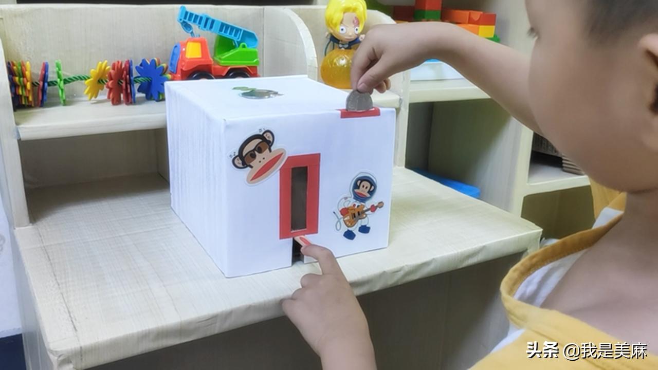 6-12岁儿童存钱罐简单实用,儿童透明存钱罐教程