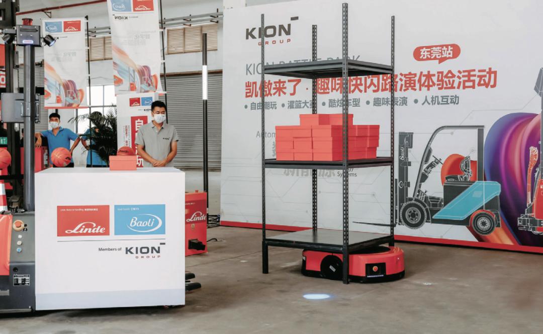 林德agv无人自动叉车,林德agv叉车