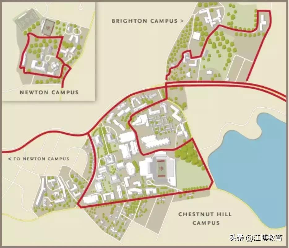 bostoncollege波士顿学院,波士顿学院和波士顿大学在哪里
