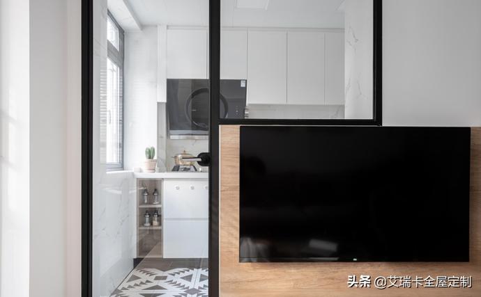 现代风格全屋定制柜子,简约风全屋柜子白色设计