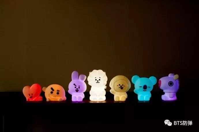 bt21是防弹少年团设计的吗,bt21小夜灯