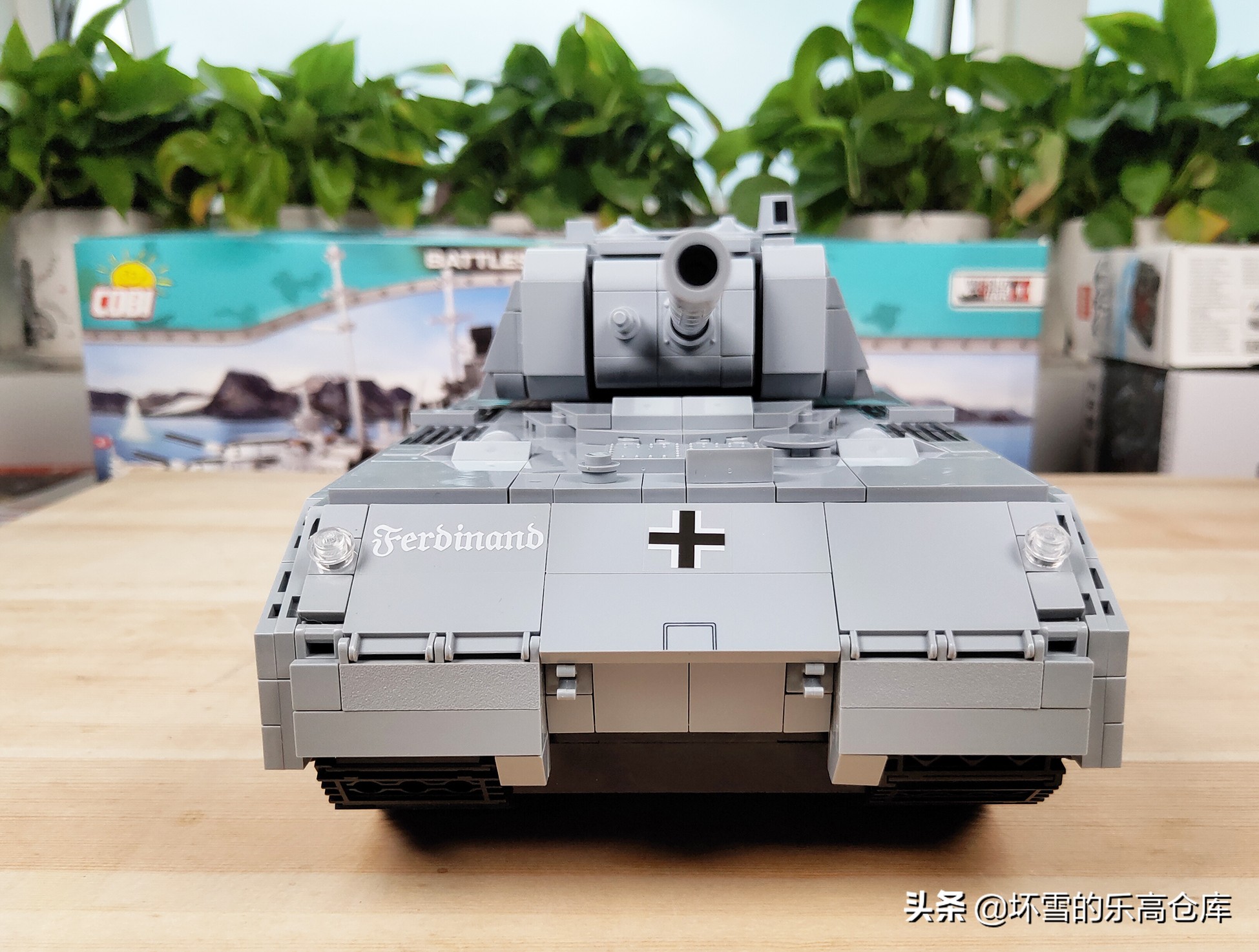 大型99a主战坦克简单乐高积木教程 (怎么用乐高积木拼中国96b主战坦克)