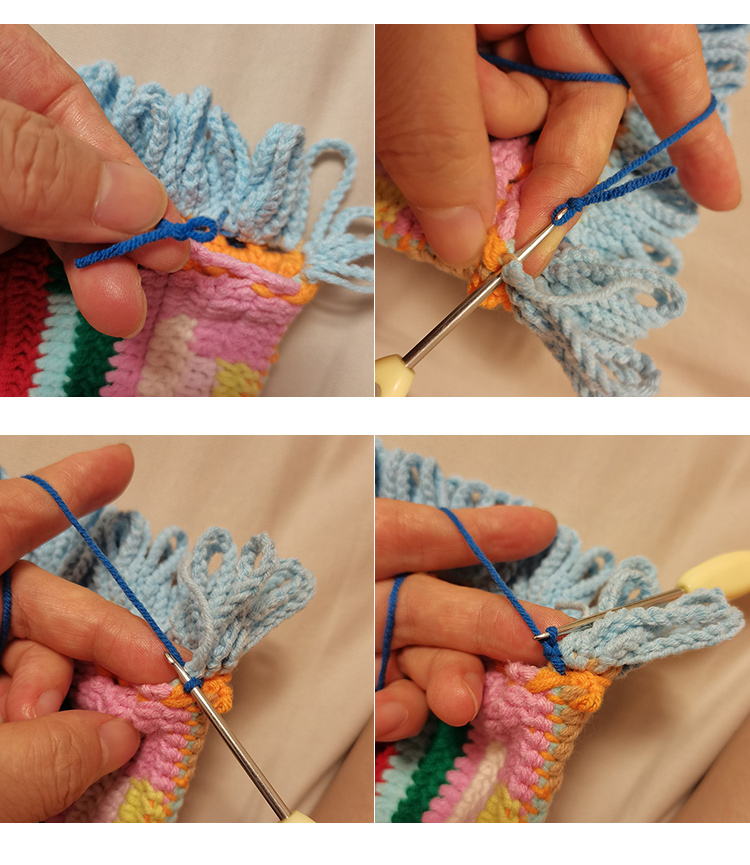 零线头的小包包的钩法,零线头可以钩什么