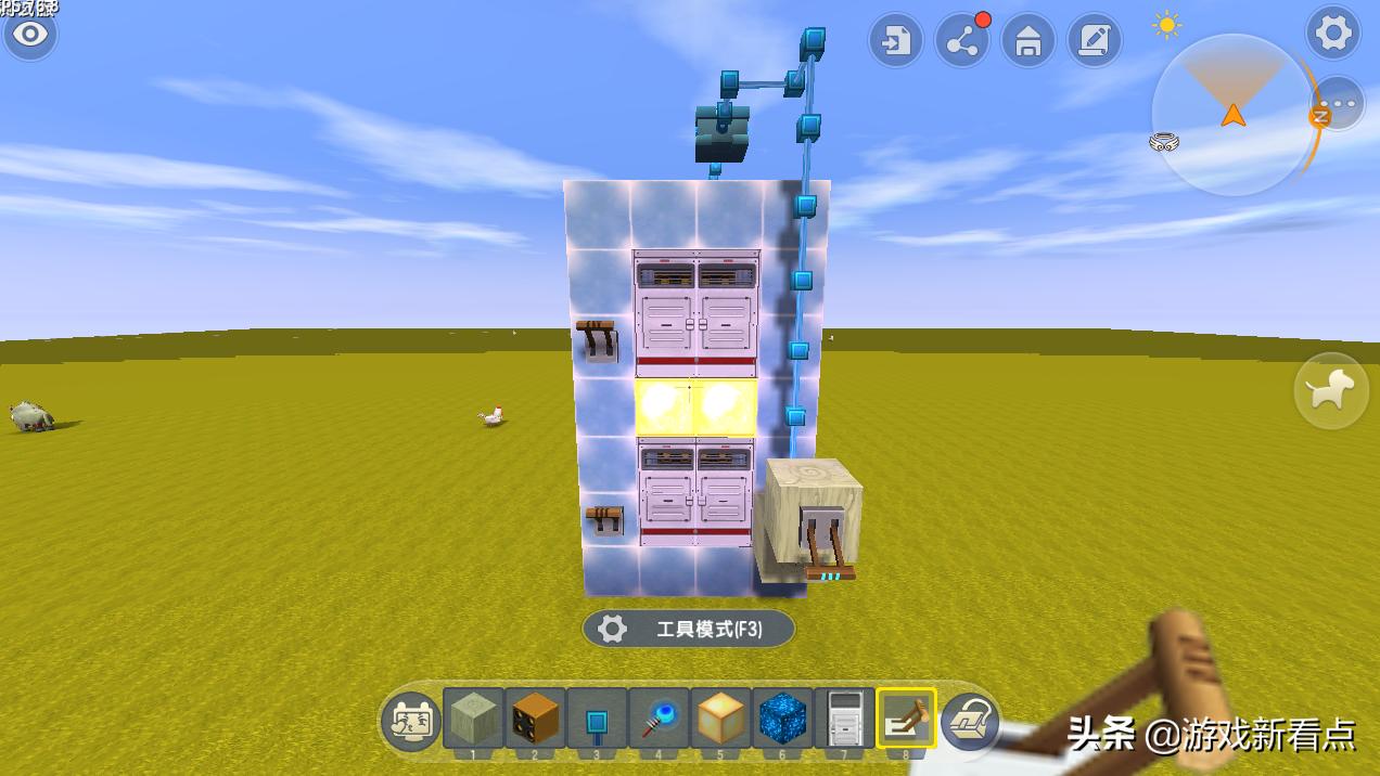 迷你世界小知识怎么做冰箱,迷你世界怎么制作冰箱箱子