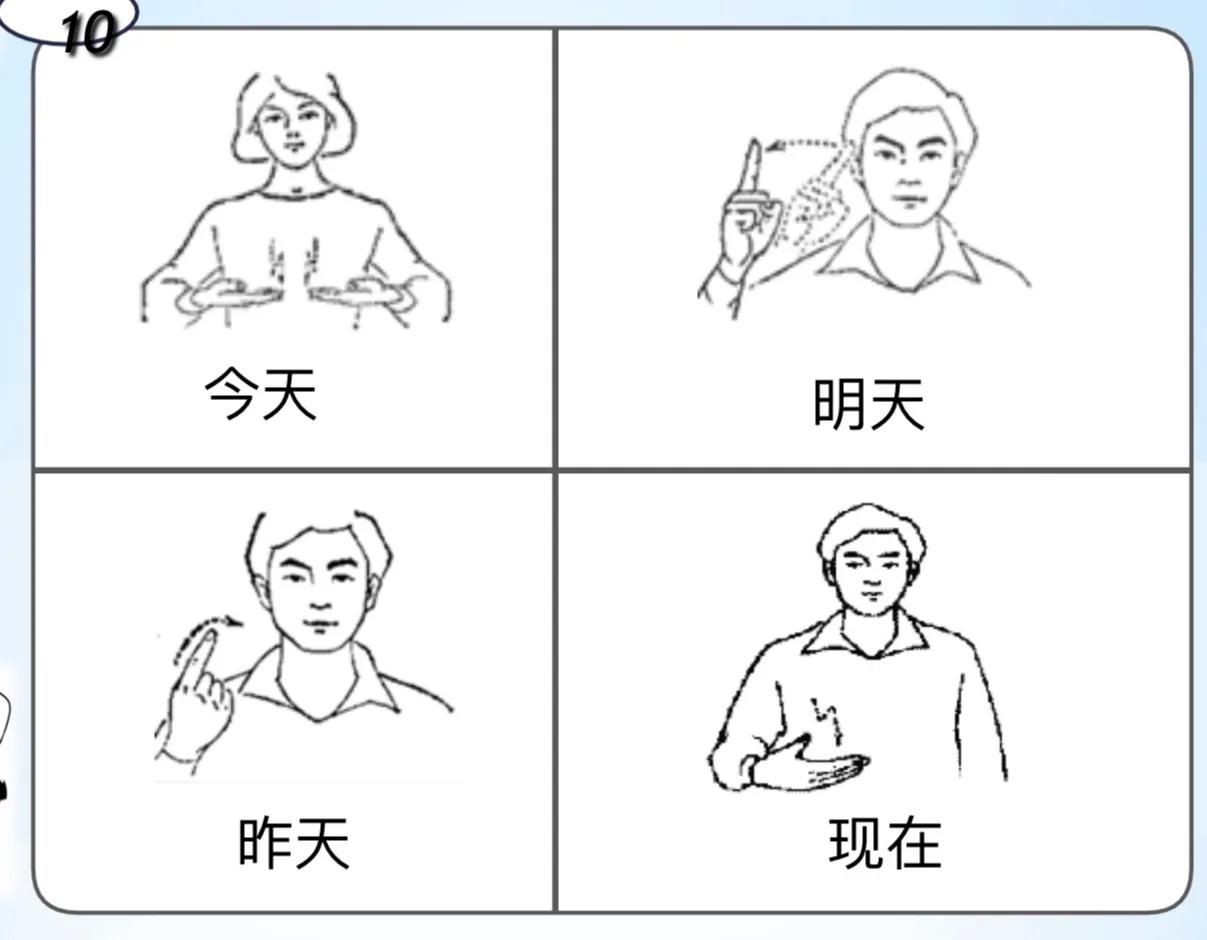和聋人简单的交流使用的日常手语,和聋人相处的手语