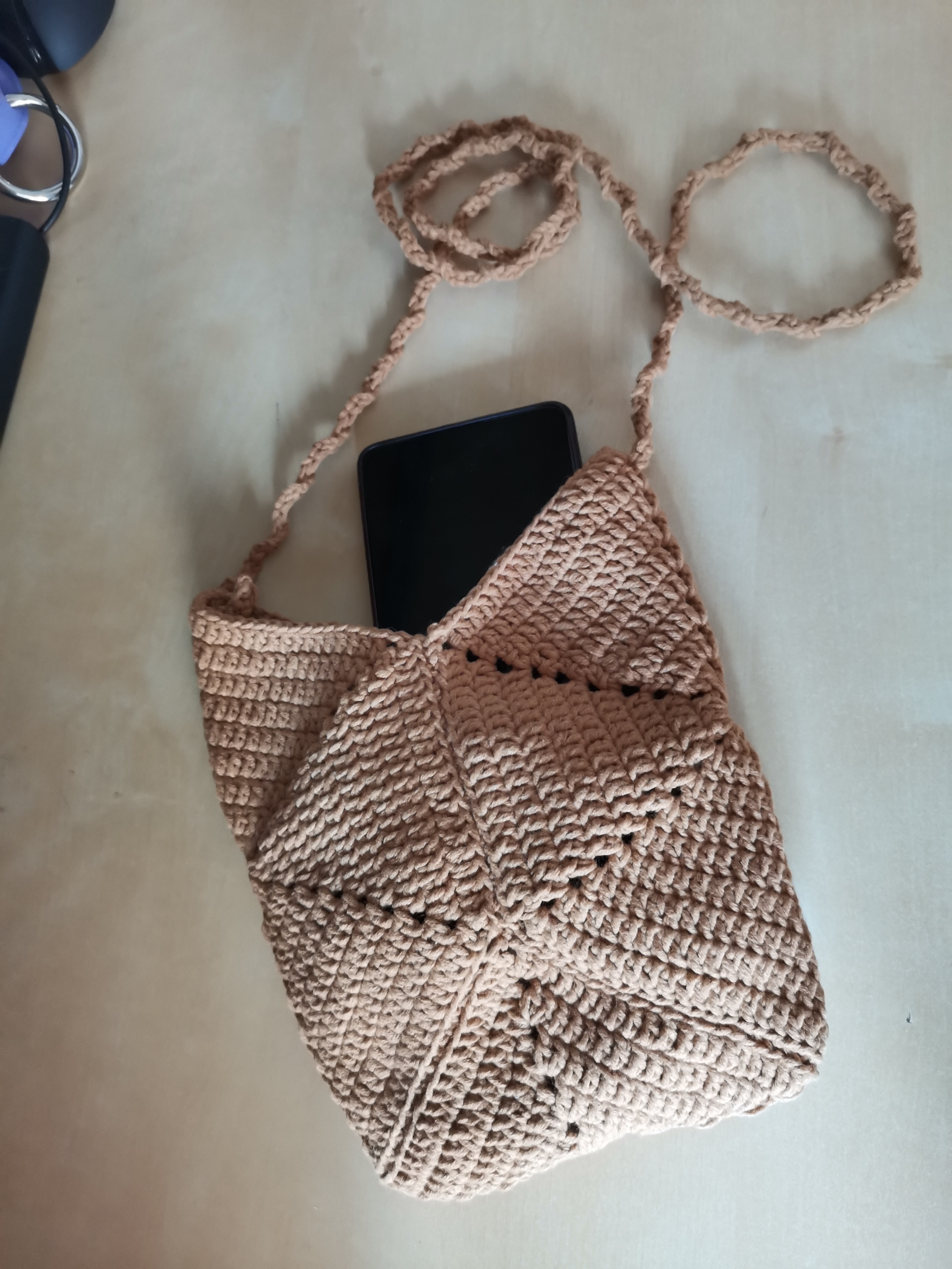 几何图形拼接包,几何斜挎大包包钩织教程