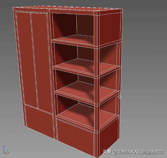橱柜3dmax柜体建模教程详解,3dmax柜体建模教程
