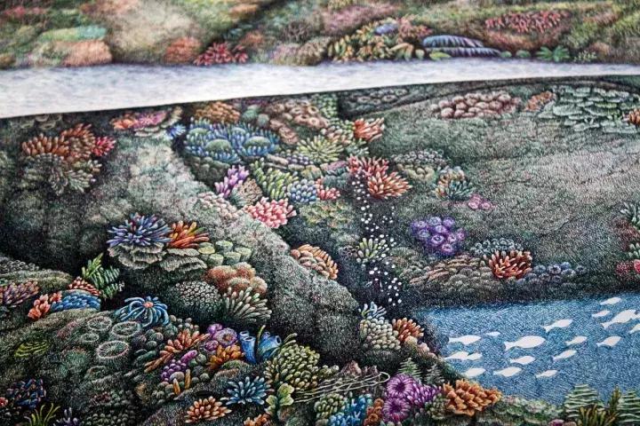 小央美水墨画作品欣赏,小央美人物画