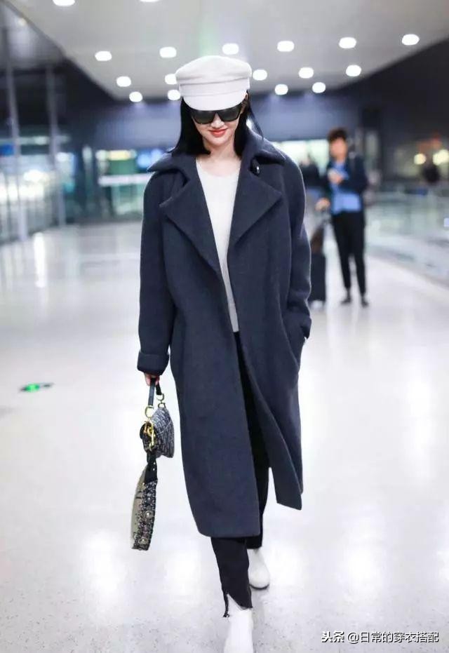 来看机场女王杨幂穿搭,杨幂穿搭机场秀