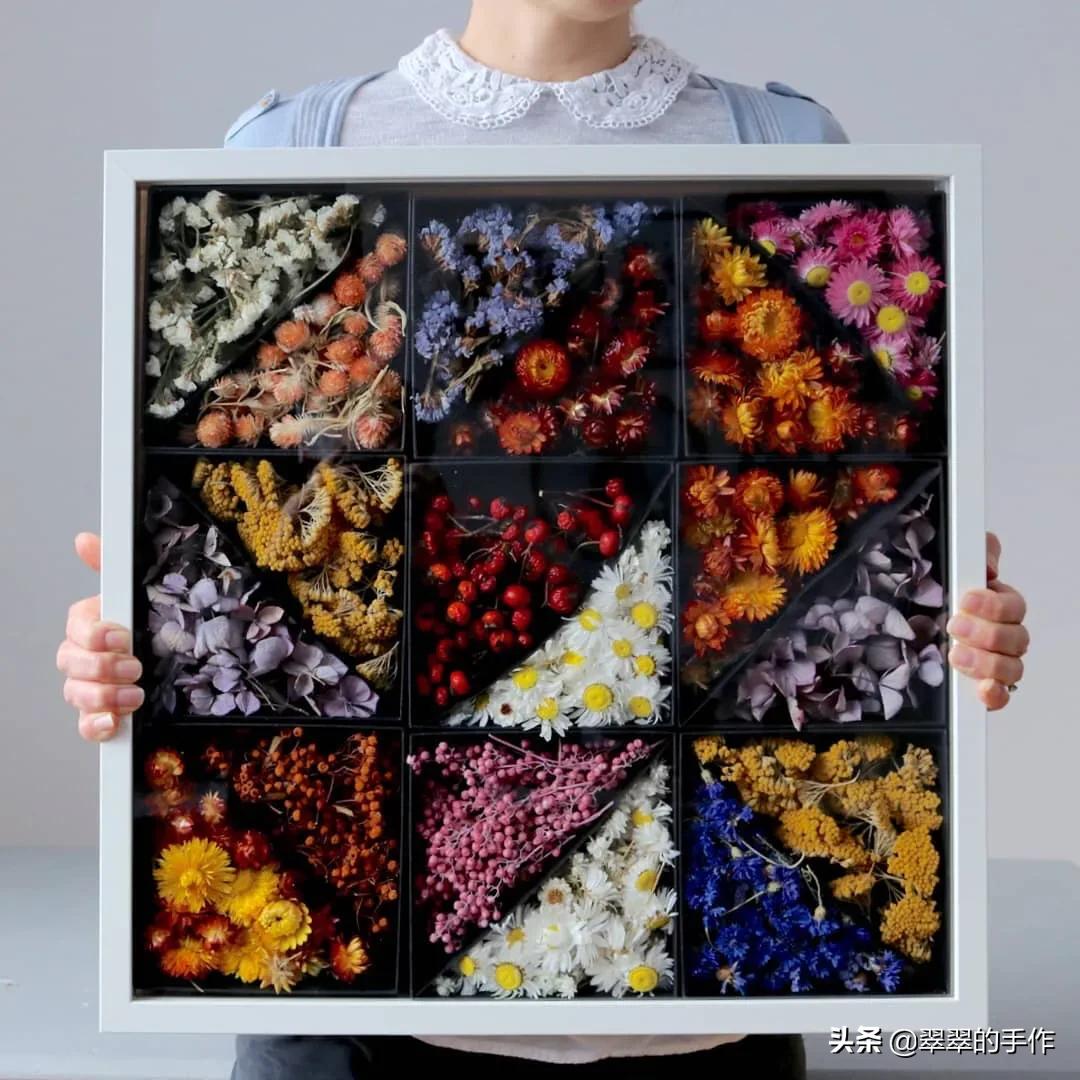 干花刺绣来源,干花刺绣图案