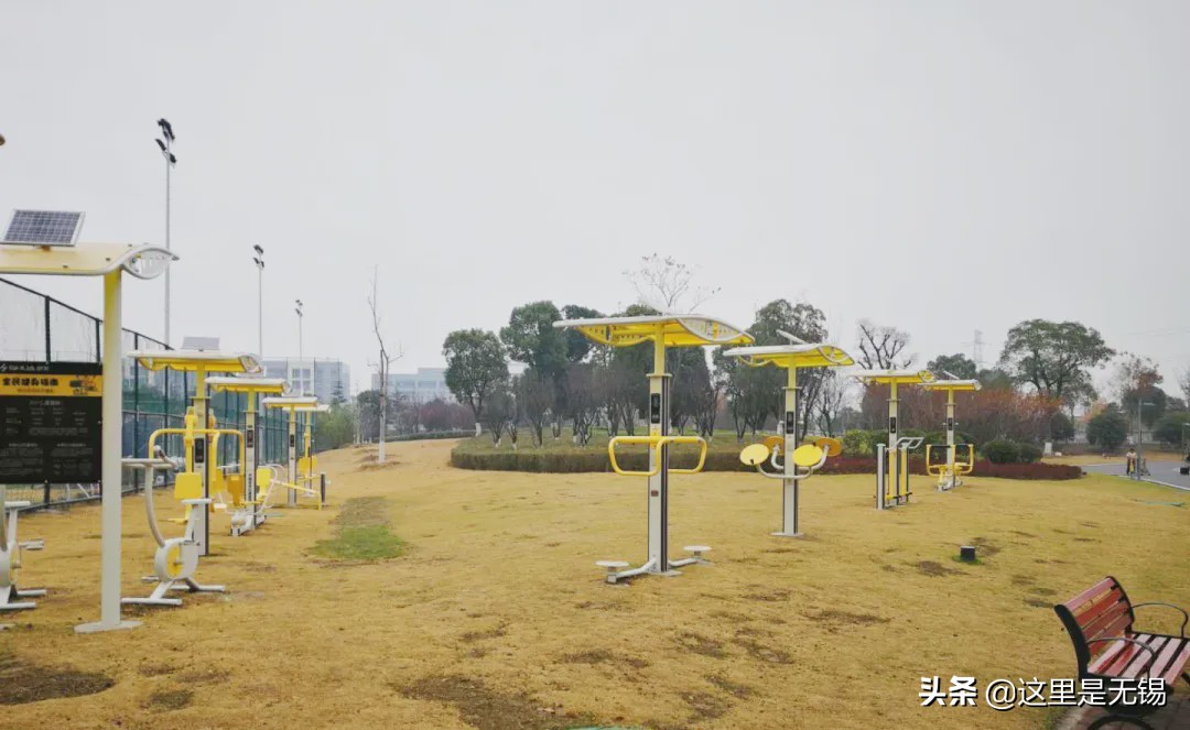 无锡网红打卡地彩虹跑道,无锡古运河健身步道