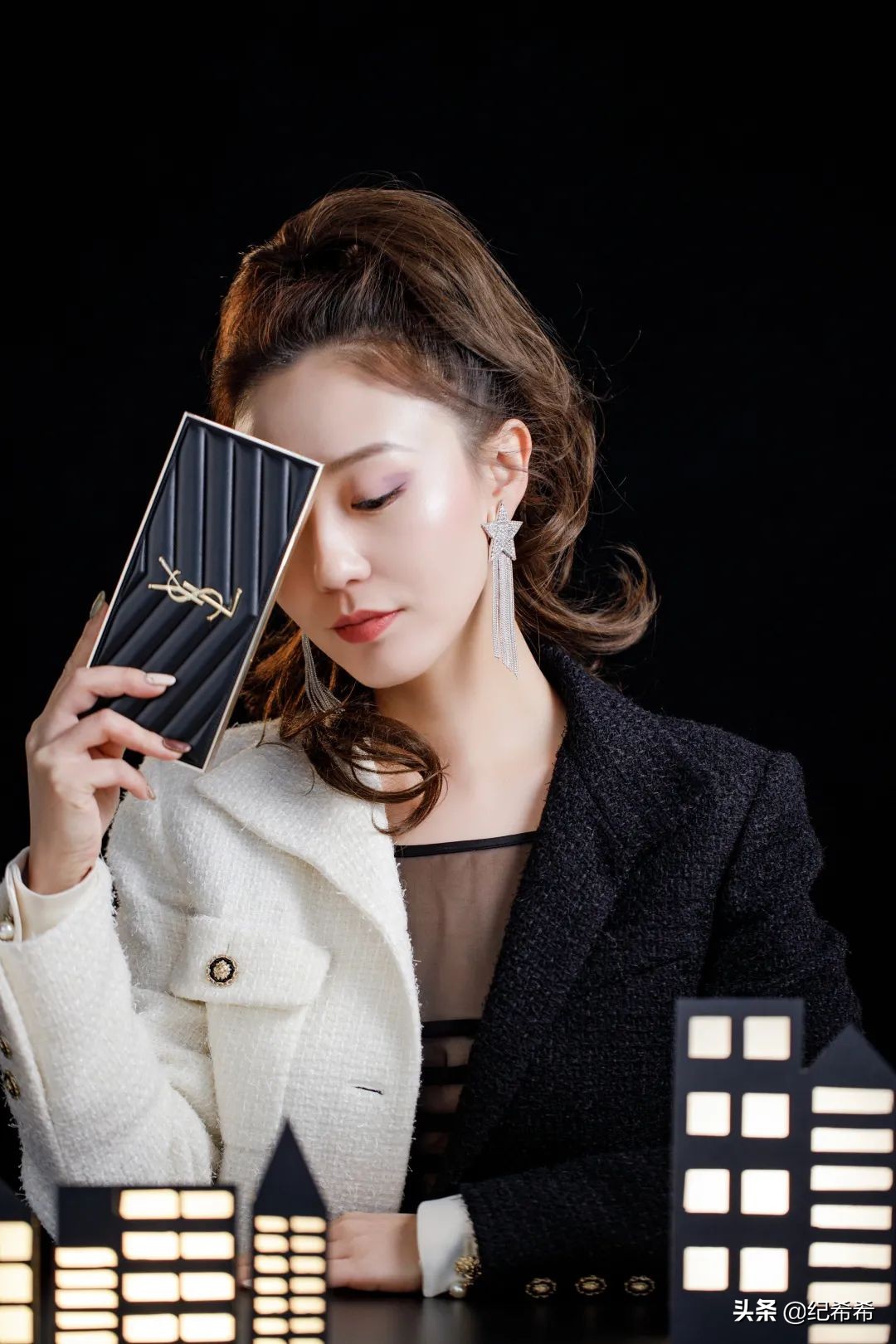 妆容分享红色眼影盘,妆容分享高光