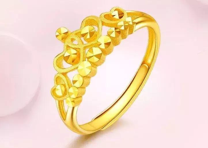 男士黄金戒指款式图片,周六福黄金戒指女款式