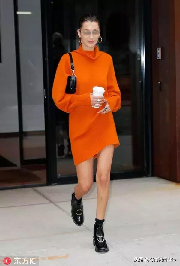 奚梦瑶短靴穿搭,奚梦瑶穿短靴子