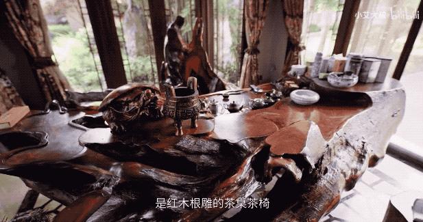 杭州中式豪宅红木,杭州红木家具别墅