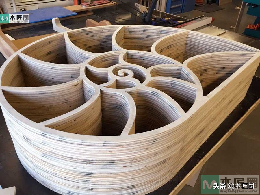 燕尾榫书架制作,鹦鹉螺diy