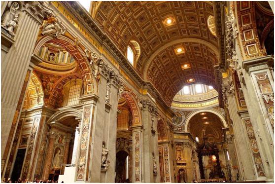 梵蒂冈世界上最小的教堂,世界最小国家梵蒂冈地图