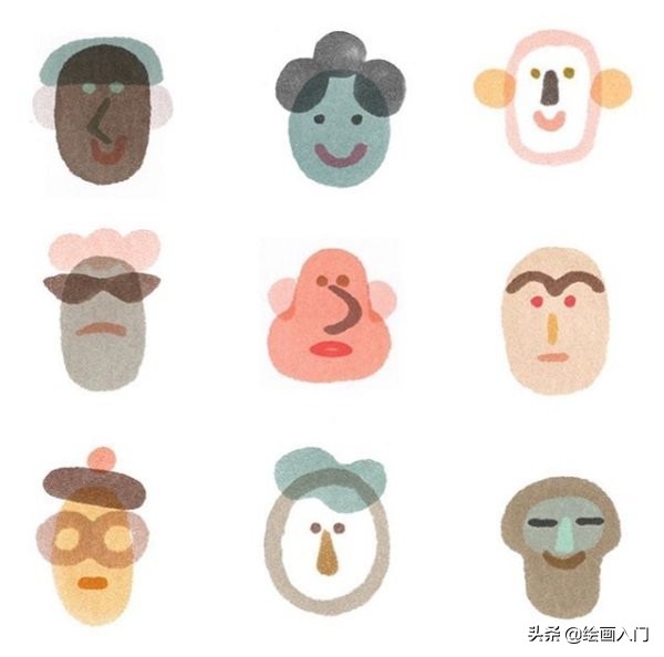 关于《童年》的插画作品,童年我和姥姥手绘插画