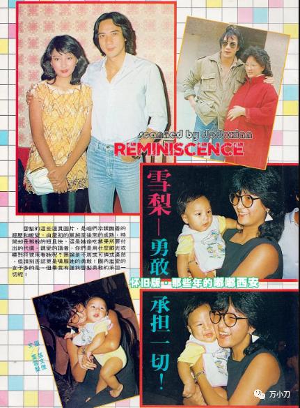 雪梨与张国荣,女星雪莉张国荣